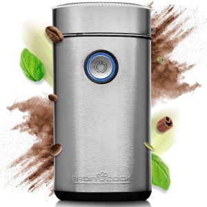 Moulineta de cafea ProfiCook PC KSW 1216, 150W, inox, capacitate 40g