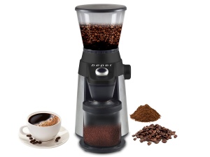 Moulinette cafea Beper BP.580, 800 ml, 15 grade de macinare, sistem de siguranta