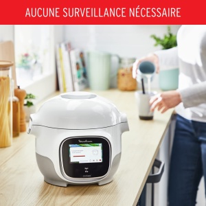 Moulinex Cookeo Touch Mini WiFi Multicooker 2 L ideal pentru 2 persoane oala de inalta presiune conectivitate ecran tactil retete nelimitate aplicatie - Img 5