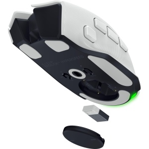 Mouse de gaming Razer Basilisk V4 HyperSpeed, wireless, senzor 33K, alb - Img 10
