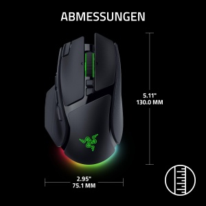 Mouse de gaming Razer Basilisk V4 Pro, wireless, 14 butoane, negru - Img 9