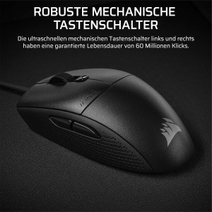Mouse gaming Corsair M55, 16000 DPI, 55 g, negru - Img 7