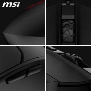 Mouse gaming MSI Forge GM100, 6400 DPI, RGB LED, 7 butoane, cablu USB 1.5 m - Img 6
