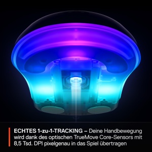 Mouse gaming SteelSeries Rival 3 Gen 2 8500 DPI RGB Alb - Img 3