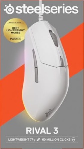 Mouse gaming SteelSeries Rival 3 Gen 2 8500 DPI RGB Alb - Img 13