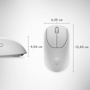 Mouse Gaming Wireless Alienware Pro - Lunar Light, 4KHz, ultralegerez - Img 12