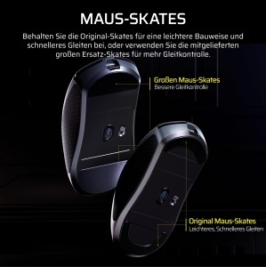 Mouse gaming wireless Corsair Sabre v2 PRO, ultralight 36g, 33000 DPI, alb - Img 8