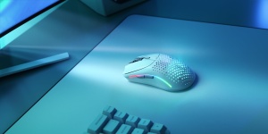 Mouse gaming wireless Glorious Model O 2 - Alb superusor 68g senzor 26000 DPI - Img 7