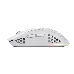 Mouse Gaming Wireless Trust Gaming GXT 929 Helox, Mouse Ultrausor 75g, 80h Utilizare Continua, Receptor Micro USB 2.4GHz, DPI Reglabil (800-4800), 6 Butoane Programabile, Gaming PC MMO - Alb - Img 10