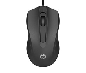 Mouse HP 100 USB 1600 DPI Design ergonomic ambidextru Negru - Img 11