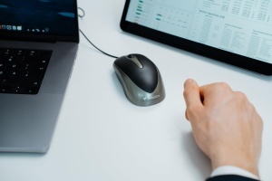 Mouse optic Verbatim - 1000 dpi, design ergonomic, negru - Img 7