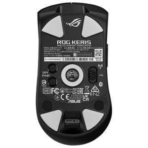 Mouse pentru jocuri ASUS ROG Keris Wireless AimPoint RGB (senzor optic ROG AimPoint, 36.000 DPI, microswitch-uri ROG, RF 2.4 GHz, Bluetooth, USB, butoane programabile 5X, negru) - Img 8