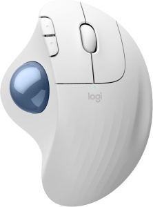 Mouse Trackball Ergonomic Logitech Ergo M575S, Bluetooth, Alb
