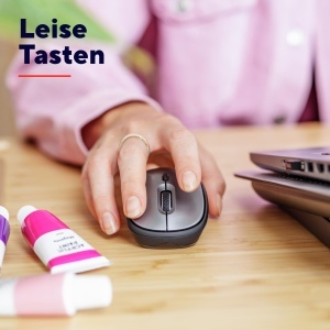 Mouse Trust Yuki Wireless Compact Negru Silentios 800-1600 DPI - Img 3