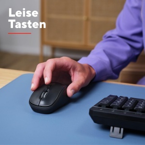Mouse wireless compact Trust Yuki, Bluetooth si 2.4GHz, silentios, portabil - Img 4