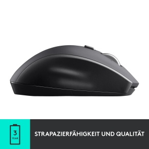 Mouse wireless Logitech M705 Marathon, 3 ani autonomie, design ergonomic - Img 6