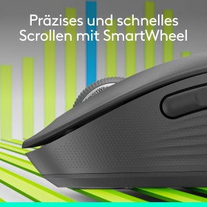 Mouse wireless Logitech Signature M650 Bluetooth SilentTouch Gri - Img 2