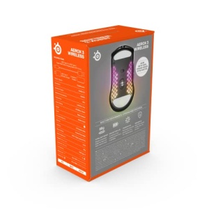 Mouse wireless SteelSeries Aerox 3 - 68g, RGB, design rezistent la apa - Img 17