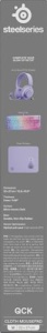 Mousepad SteelSeries QcK Lavanda Suprafata Microfibra Anti-Alunecare 320x270 mm - Img 14
