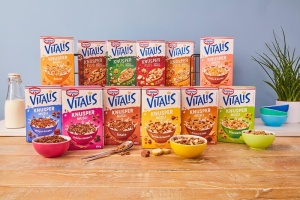 Muesli Crocant Dr. Oetker Vitalis Knusper Honeys, cu Miere, 5 x 600g - Img 5