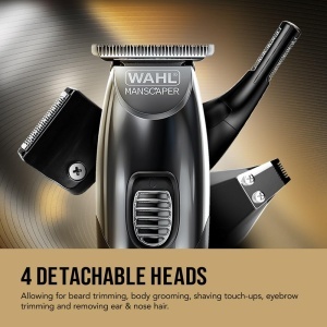 Multigroomer Wahl Manscaper Toolbox, 4 atasamente, autonomie 210 minute - Img 3