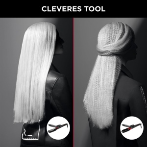 Multistyler 9 in 1 Rowenta x Karl Lagerfeld CF422L - Temperatura 190C, Ceramica, Design Minimalist - Img 5
