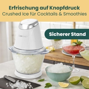 Multizerkleinerer Clatronic MZ 3579, 2 in 1, 250W, alb - Img 4
