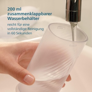 Munddusche portabila Philips Sonicare Compact Flosser 1000, 200 ml, IPX7, Albastru - Img 3