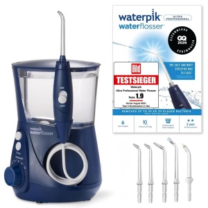 Munddusche Waterpik Ultra Professional WP-663EU, 10 trepte de presiune, albastru