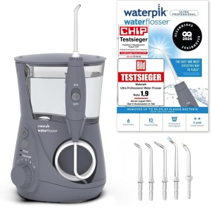 Munddusche Waterpik Ultra Professional WP-667EU, 10 trepte de presiune, 2 duze incluse