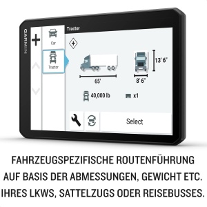 Navigatie GPS Garmin dezlCam LGV 710 cu Dashcam, 7 Display, Rute pentru Camioane - Img 3