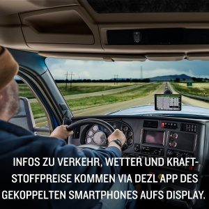 Navigatie LKW Garmin dezl LGV 610 EU - Display 6, Rute personalizate, Harti 46 tari - Img 4