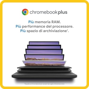 Notebook Lenovo IdeaPad Slim 3 Chromebook Plus 14 inchi FHD (1920x1080), Intel Core i3-N305, 8 GB RAM, 256 GB SSD, WiFi 6, ChromeOS (compatibil cu Google App, Microsoft 365, Adobe) - Img 6