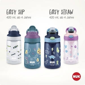 NUK Easy Straw Cup 420ml Tulpe BPA-Free Tritan Autosout - Img 8