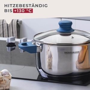 Oala Fackelmann Essential 20 cm Inox Manere Softtouch Compatibila Inductie - Img 4