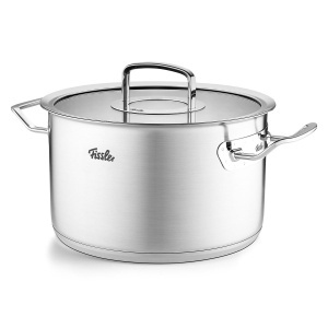 Oala Fissler Original-Profi Collection 24 cm 63L Inox Capac din Sticla Compatibila Inductie - Img 2