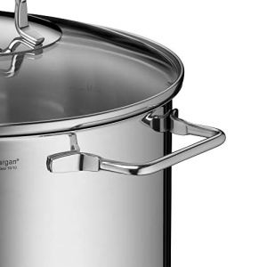Oala pentru paste WMF 24 cm 7L cu sita integrata si capac din sticla otel inoxidabil Cromargan - Img 15