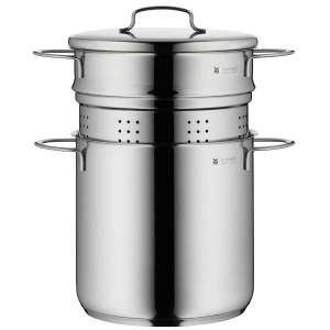 Oala pentru paste WMF Mini 18 cm 3L otel inoxidabil compatibila cu inductie design compact - Img 4