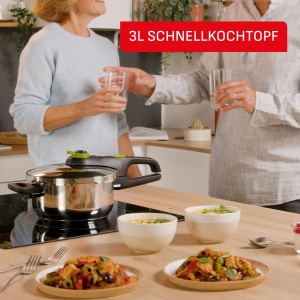 Oala sub presiune Tefal Secure 5 Neo, 3 litri, compacta, pentru 1-2 persoane - Img 4