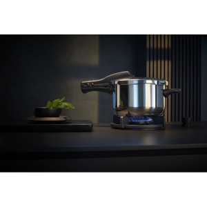 Oala sub presiune WMF Perfect 4.5l, Cromargan inox, 2 trepte de gatire - Img 2