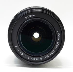 Obiectiv Canon EF-S 18-55mm F3.5-5.6 IS II, Negru, Stabilizator de imagine - Img 4