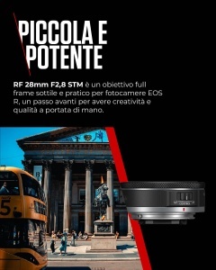 Obiectiv Canon RF 28mm F2.8 STM, Weitwinkel, Compact, Ideal pentru Fotografie - Img 4