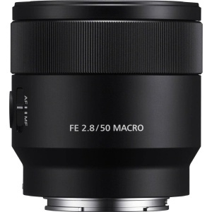 Obiectiv macro Sony SEL-50M28, 50 mm, F2.8, Full Frame, Negru