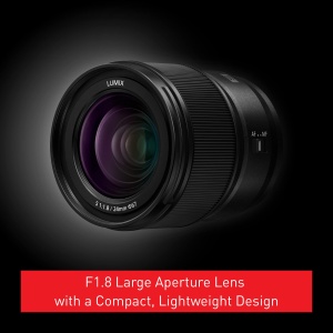 Obiectiv Panasonic LUMIX S-S24E 24mm F1.8, Weitwinkel, Compact, Negru - Img 8