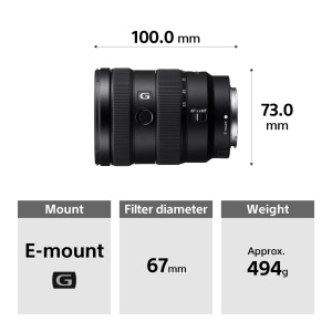 Obiectiv Standard Zoom Sony SEL1655G, 16-55mm, F2.8, E-Mount, Compact - Img 9