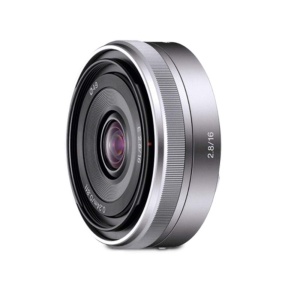 Obiectiv Super Weitwinkel Sony SEL-16F28, 16 mm, F2.8, E-Mount, Argintiu