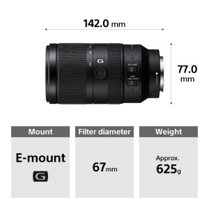 Obiectiv Telezoom Sony SEL70350G, 70-350mm F4.5-6.3, Stabilizare Optica - Img 9