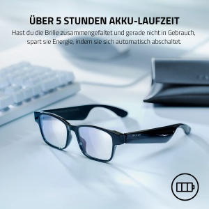 Ochelari inteligenti Razer Anzu - Audio, cu filtru de lumina albastra, negru - Img 6