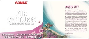 Odorizant auto SONAX AirVentures Cherry Blossom si Ceai Verde, 300 ml - Img 3