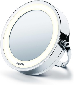 Oglinda cosmetica iluminata Beurer BS 59, 5x marire, crom, 41.5 x 18 x 28 cm - Img 2